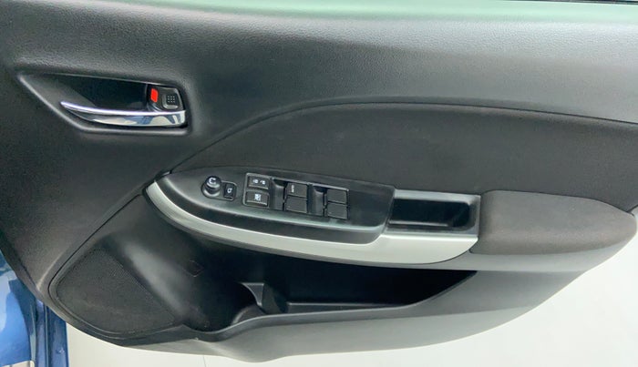 2018 Maruti Baleno ALPHA 1.2 K12, Petrol, Manual, 23,435 km, Driver Side Door Panels Controls
