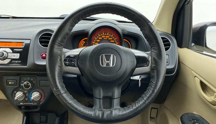 2014 Honda Amaze 1.2 SMT I VTEC, Petrol, Manual, 39,127 km, Steering Wheel Close Up