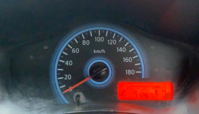 2018 Datsun Redi Go T (O), CNG, Manual, 71,266 km, Odometer Image