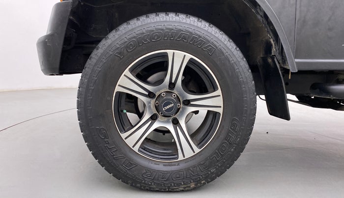 2017 Mahindra Thar CRDE 4X4 AC, Diesel, Manual, 45,071 km, Left Front Wheel