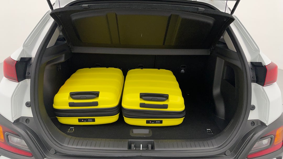 2018 Hyundai Kona Active (fwd), Automatic, 70269 km, Boot Inside View with Luggage