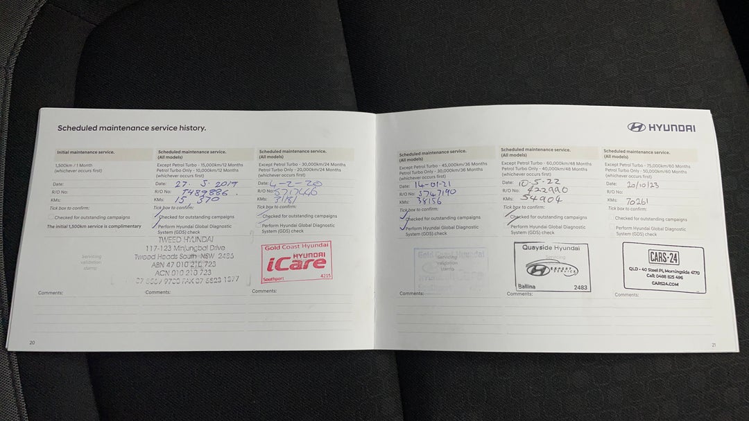 2018 Hyundai Kona Active (fwd), Automatic, 70269 km, Service History