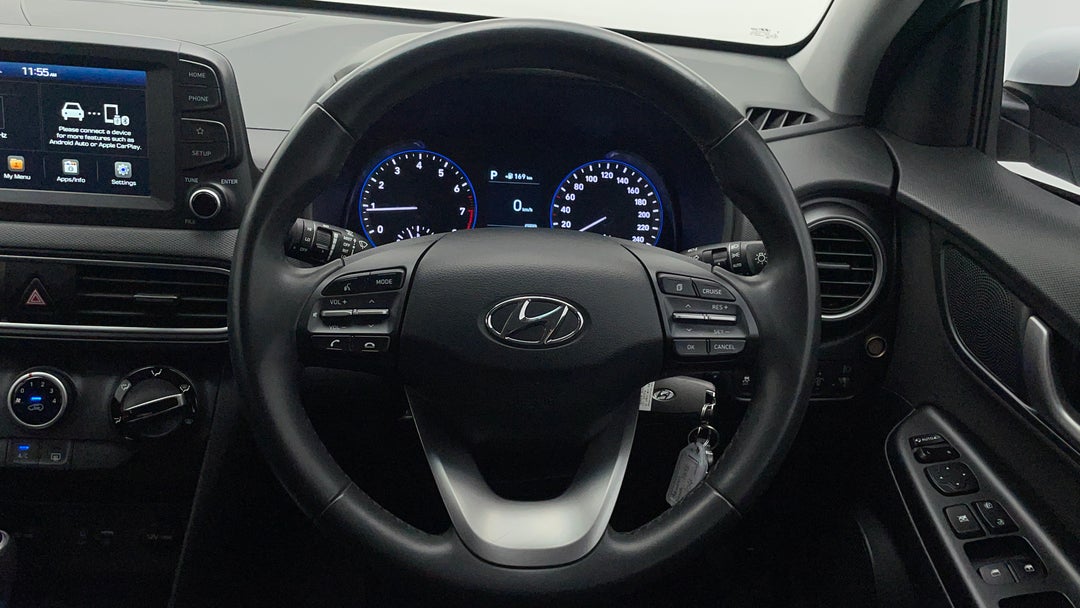 2018 Hyundai Kona Active (fwd), Automatic, 70269 km, Steering Wheel Close-up