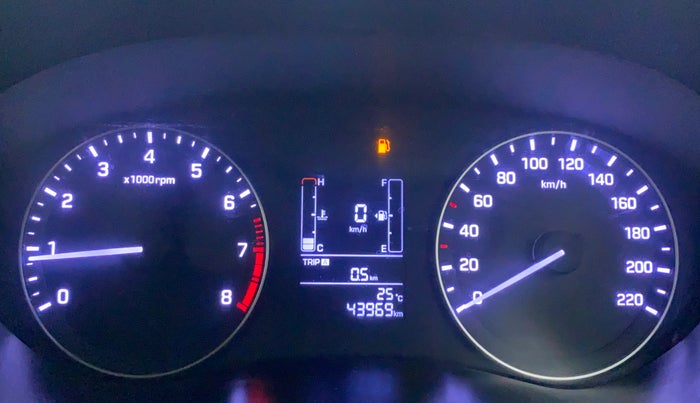 2015 Hyundai Elite i20 MAGNA 1.2, Petrol, Manual, 44,393 km, Odometer Image