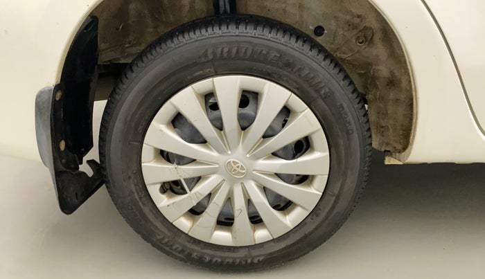 2011 Toyota Etios G, Petrol, Manual, 68,931 km, Right Rear Wheel