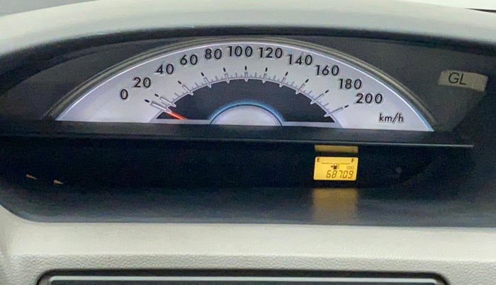 2011 Toyota Etios G, Petrol, Manual, 68,931 km, Odometer Image