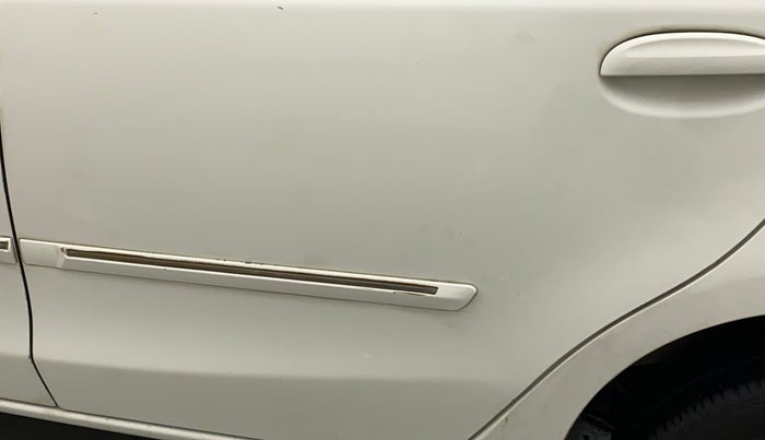 2011 Toyota Etios G, Petrol, Manual, 68,931 km, Rear left door - Minor scratches