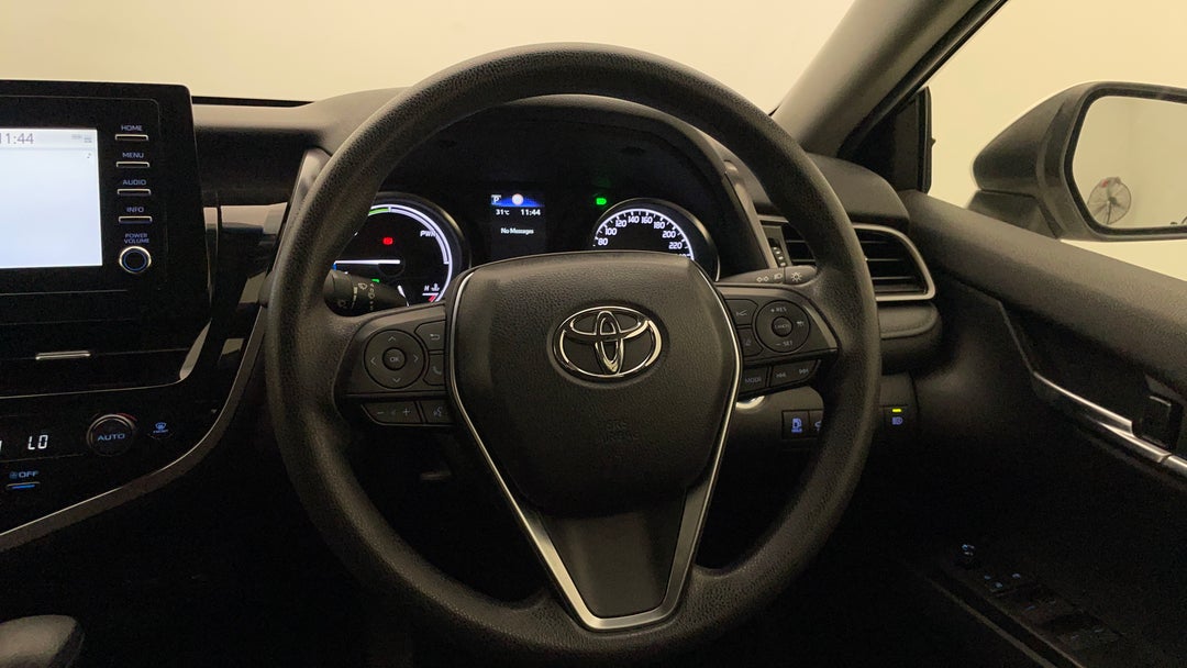 2024 Toyota Camry Ascent + Sat Nav Hybrid, Automatic, 47411 km, Steering Wheel Close-up