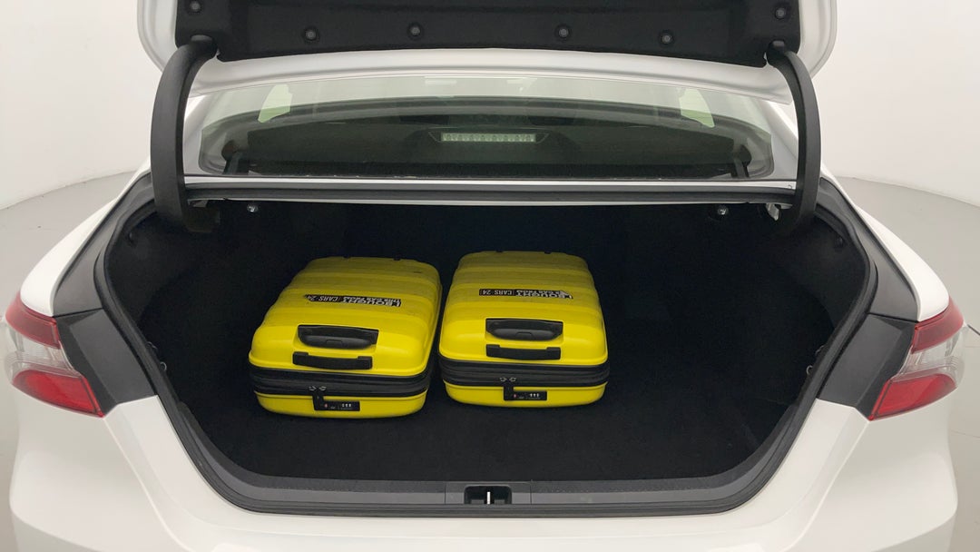 2024 Toyota Camry Ascent + Sat Nav Hybrid, Automatic, 47411 km, Boot Inside View with Luggage