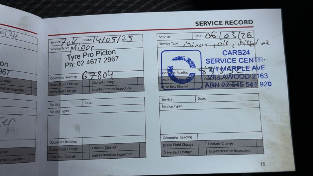 2020 MG HS Core, Automatic, 83412 km, Service History