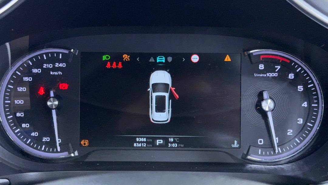 2020 MG HS Core, Automatic, 83412 km, Odometer View