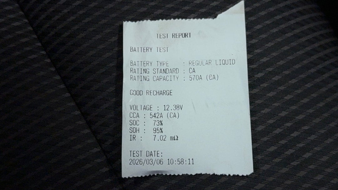 2020 MG HS Core, Automatic, 83412 km, Car Battery Health