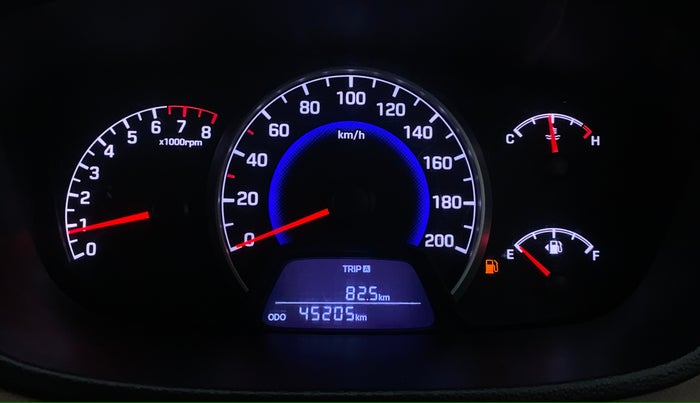 2019 Hyundai Grand i10 SPORTZ 1.2 KAPPA VTVT, Petrol, Manual, 45,245 km, Odometer Image