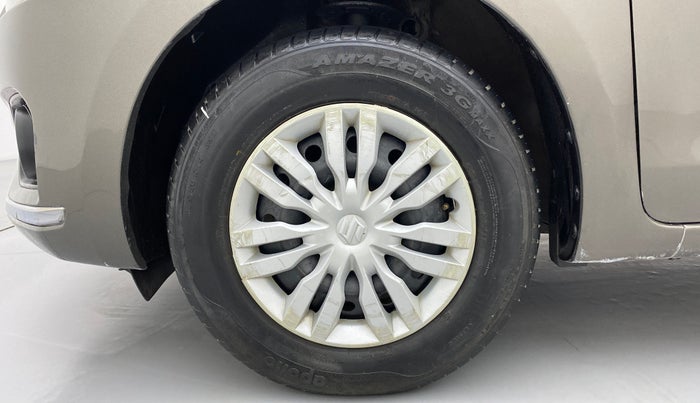 2019 Maruti Dzire VXI, Petrol, Manual, 39,369 km, Left Front Wheel