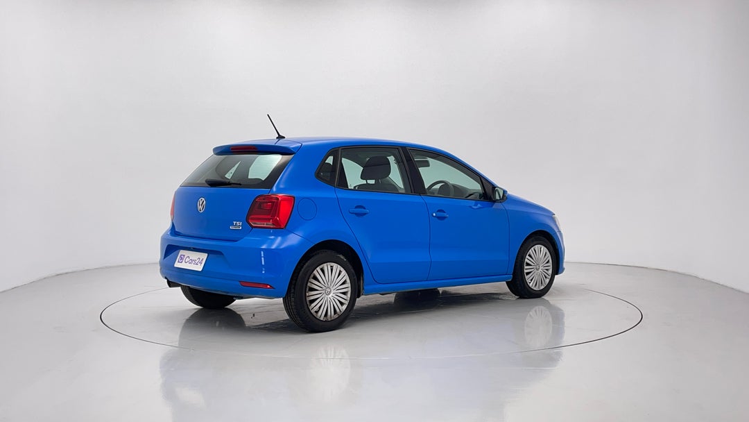 2017 Volkswagen Polo 66 Tsi Trendline, Manual, 109324 km, Right Back Diagonal (45- Degree) View
