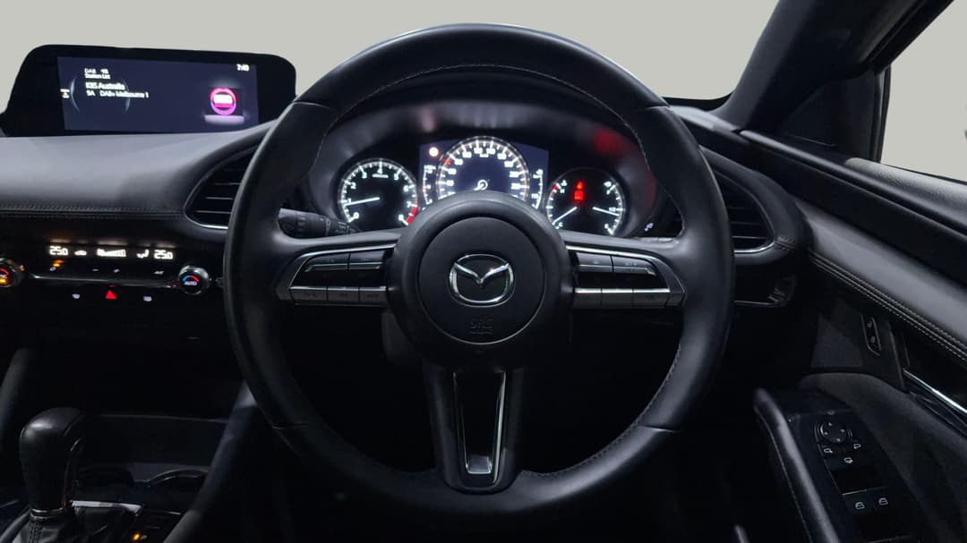 2020 Mazda 3 G20 Evolve, Automatic, 66559 km, Steering Wheel Close-up