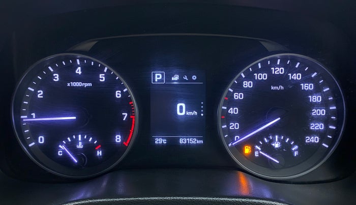 2018 Hyundai New Elantra 2.0 SX (O) AT, Petrol, Automatic, 83,195 km, Odometer Image