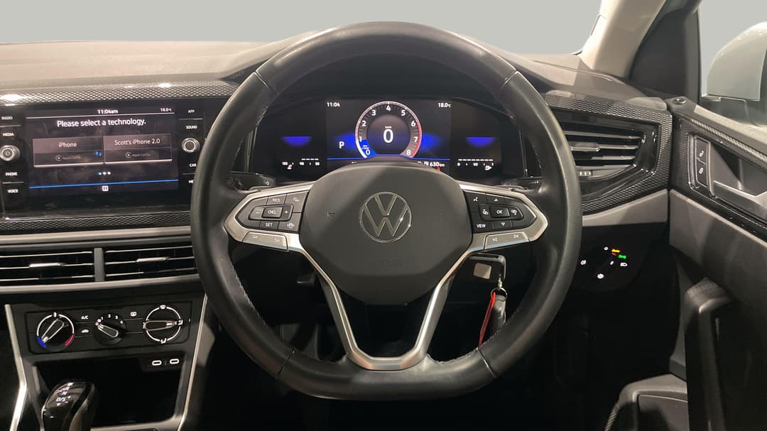 2024 Volkswagen Polo Life, Automatic, 27143 km, Steering Wheel Close-up