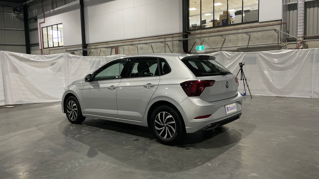 2024 Volkswagen Polo Life, Automatic, 27143 km, Left Back Diagonal (45- Degree) View