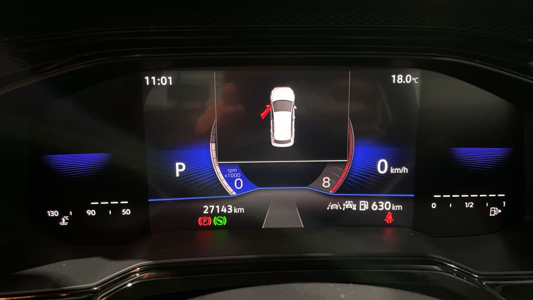 2024 Volkswagen Polo Life, Automatic, 27143 km, Odometer View