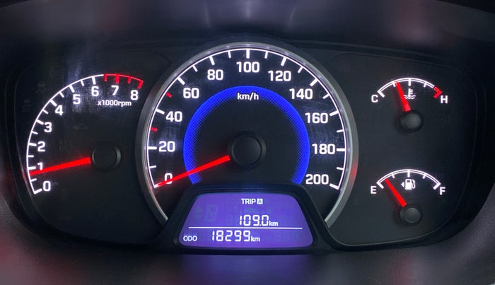 2017 Hyundai Grand i10 MAGNA 1.2 KAPPA VTVT, Petrol, Manual, 18,299 km, Odometer Image