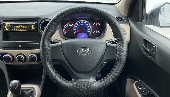 2017 Hyundai Grand i10 MAGNA 1.2 KAPPA VTVT, Petrol, Manual, 18,299 km, Steering Wheel Close Up