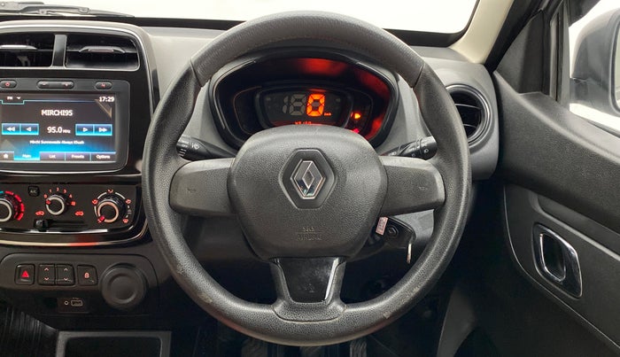 2019 Renault Kwid RXT 1.0 (O), Petrol, Manual, 58,023 km, Steering Wheel Close Up