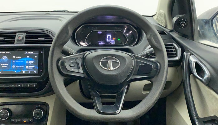 2022 Tata TIGOR XZ PLUS CNG, CNG, Manual, 30,546 km, Steering Wheel Close Up