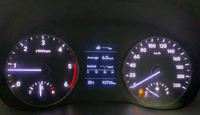 2017 Hyundai Verna 1.6 SX (O) CRDI MT, Diesel, Manual, 92,726 km, Odometer Image
