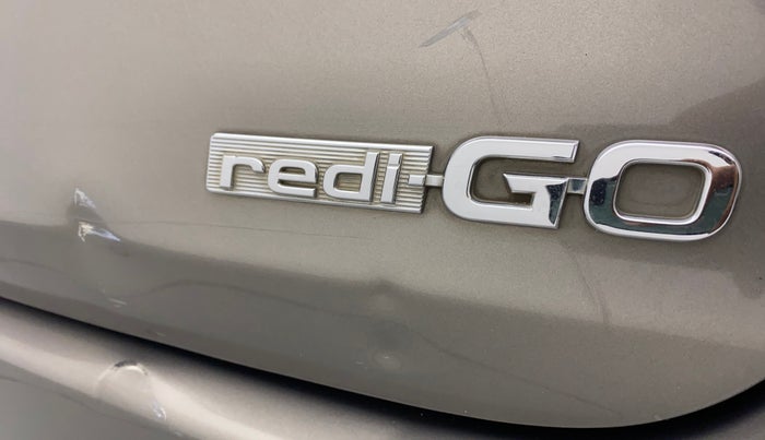 2019 Datsun Redi Go S 1.0 AMT, Petrol, Automatic, 28,139 km, Dicky (Boot door) - Slightly dented