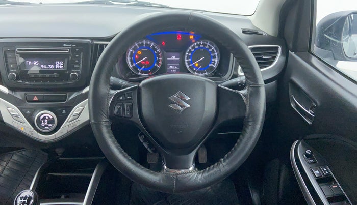 2018 Maruti Baleno DELTA 1.2 K12, Petrol, Manual, 19,597 km, Steering Wheel Close-up