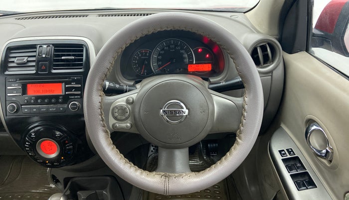 2014 Nissan Micra XV CVT, Petrol, Automatic, 30,020 km, Steering Wheel Close Up