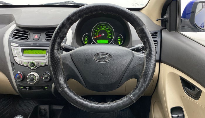 2015 Hyundai Eon MAGNA PLUS, Petrol, Manual, 80,453 km, Steering Wheel Close Up