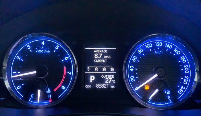 2015 Toyota Corolla Altis VL AT, Petrol, Automatic, 85,879 km, Odometer Image