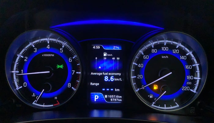 2019 Toyota Glanza V CVT, Petrol, Automatic, 9,797 km, Odometer Image