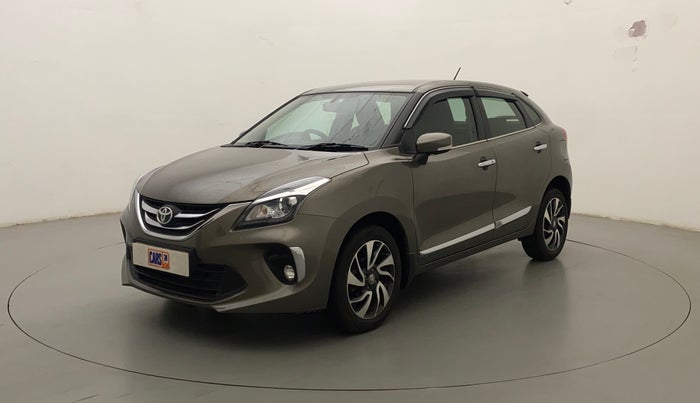 2019 Toyota Glanza V CVT, Petrol, Automatic, 9,797 km, Left Front Diagonal
