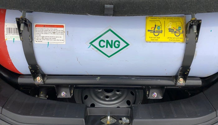 2017 Maruti Wagon R 1.0 LXI CNG, CNG, Manual, 10,728 km, Boot Inside