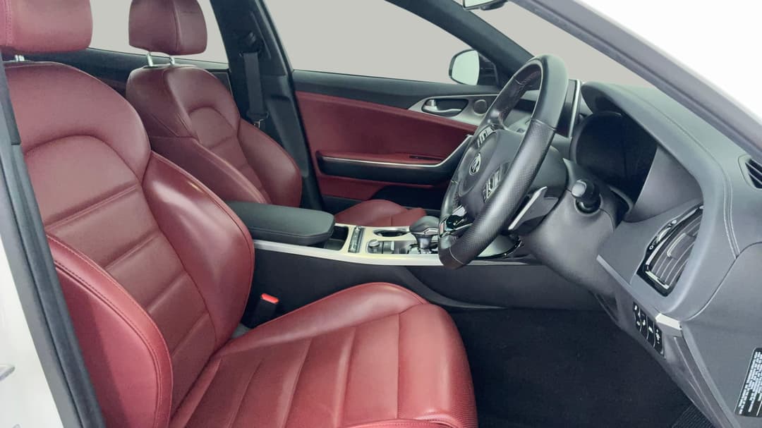 2020 Kia Stinger Gt (red Leather), Automatic, 82548 km, Right Side Front Door Cabin View