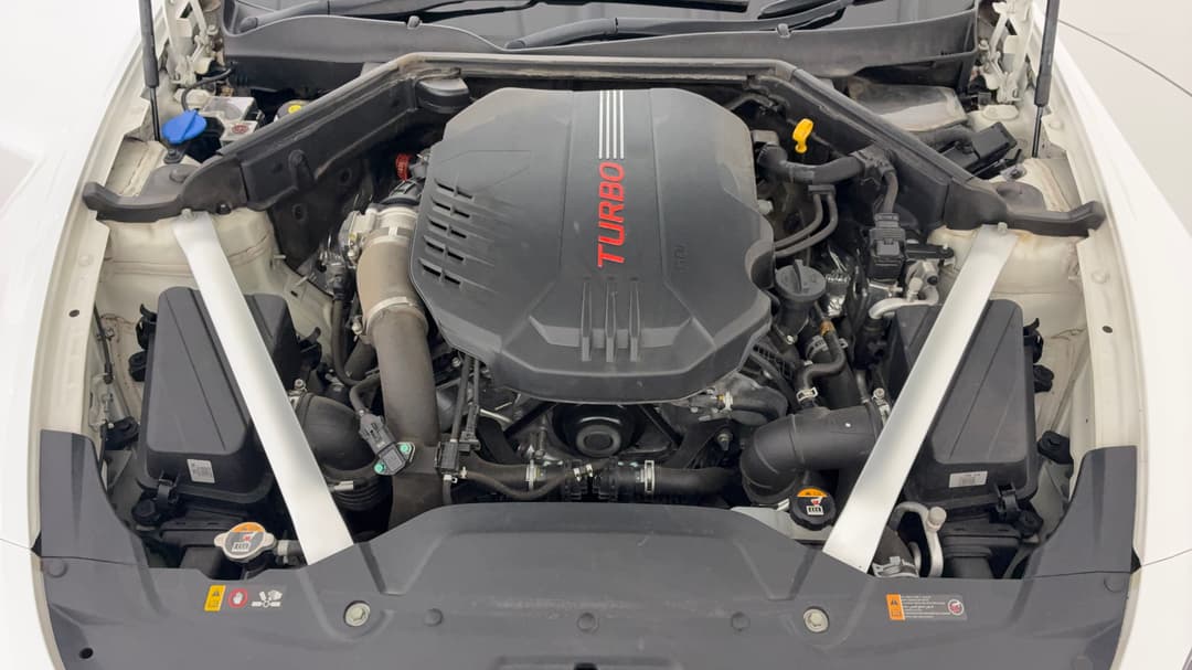 2020 Kia Stinger Gt (red Leather), Automatic, 82548 km, Open Bonnet (Engine)