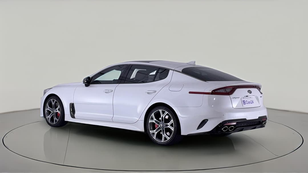 2020 Kia Stinger Gt (red Leather), Automatic, 82548 km, Left Back Diagonal (45- Degree) View