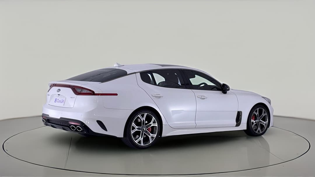 2020 Kia Stinger Gt (red Leather), Automatic, 82548 km, Right Back Diagonal (45- Degree) View