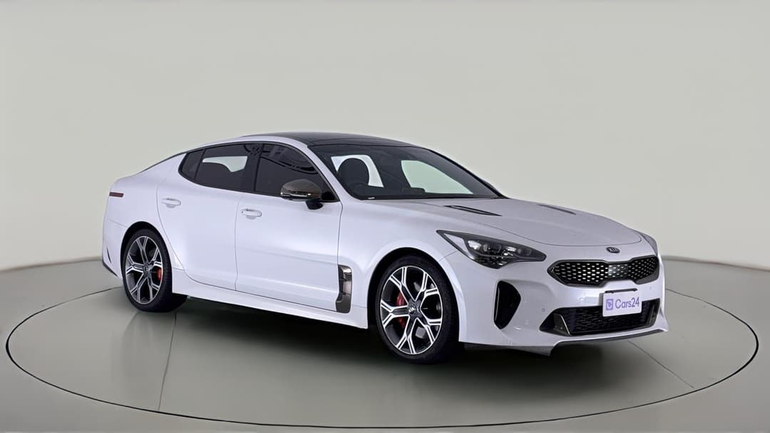 2020 Kia Stinger Gt (red Leather), Automatic, 82548 km, Right Front Diagonal (45- Degree) View