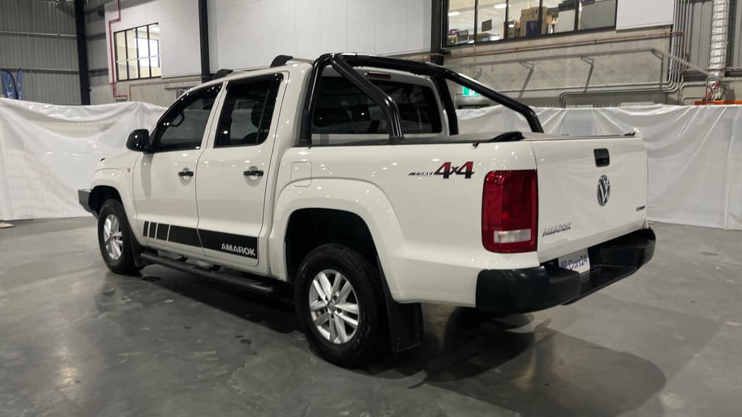 2021 Volkswagen Amarok Tdi420 Core 4motion, Automatic, 44504 km, Left Back Diagonal (45- Degree) View