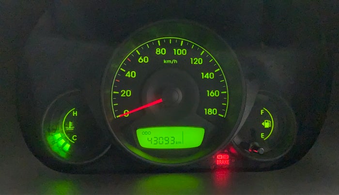 2013 Hyundai Eon D-LITE+, Petrol, Manual, 43,093 km, Odometer Image