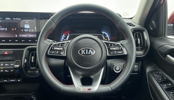 2020 KIA SONET GTX PLUS DCT 1.0, Petrol, Automatic, 12,835 km, Steering Wheel Close Up