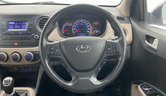 2016 Hyundai Grand i10 ASTA 1.2 (O) VTVT, Petrol, Manual, 29,603 km, Steering Wheel