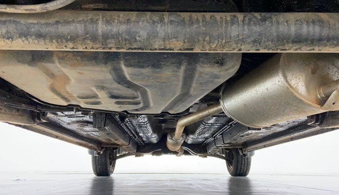 2014 Maruti Wagon R 1.0 VXI, Petrol, Manual, 45,572 km, Rear underbody view