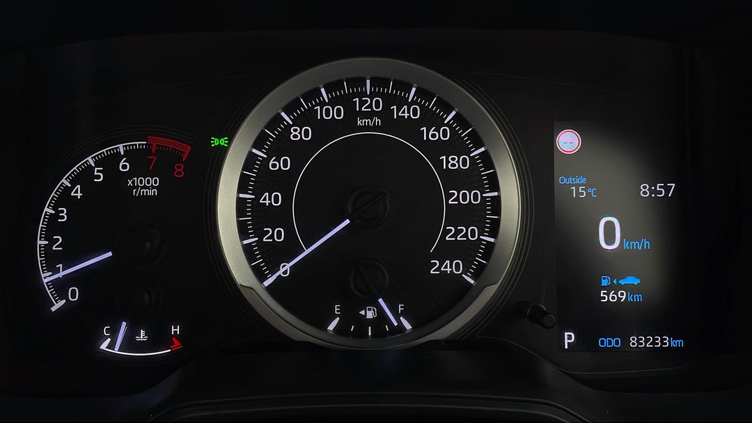 2019 Toyota Corolla Ascent Sport, Automatic, 83233 km, Odometer View