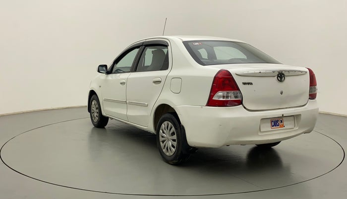 2011 Toyota Etios G SP, Petrol, Manual, 96,269 km, Left Back Diagonal