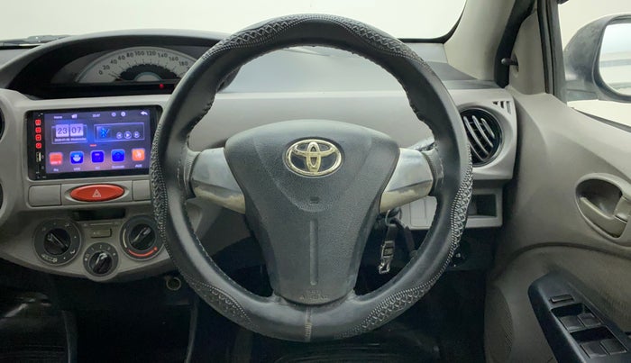 2011 Toyota Etios G SP, Petrol, Manual, 96,269 km, Steering Wheel Close Up